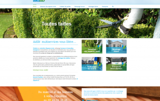 entretien jardin ménage-transport déménagement site internet aidlib multiservice 94