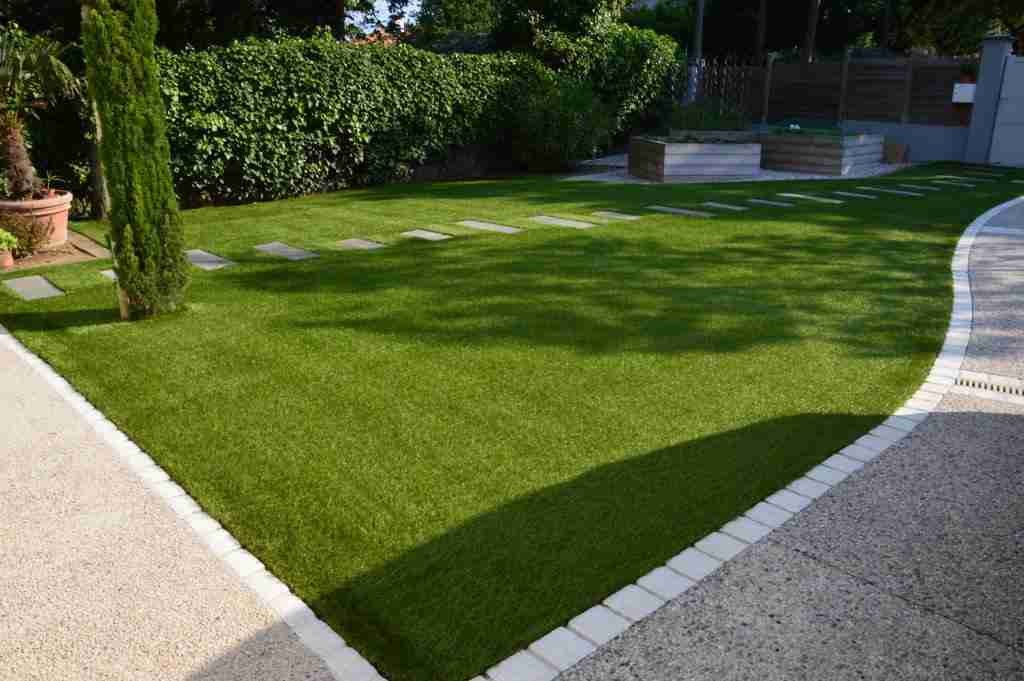 jardin pelouse artificielle