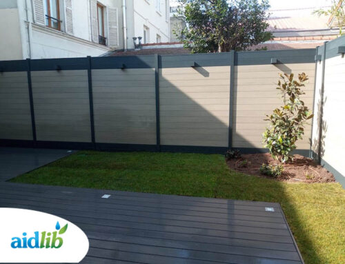 Terrasse et bardage Fiberdeck® à Asnière-sur-Seine